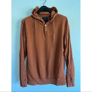 Forever 21 Hoodie, burnt orange, medium